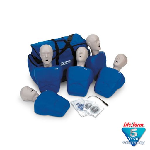 CPR Prompt Brand 5-Pack Adult/Child Training Manikin