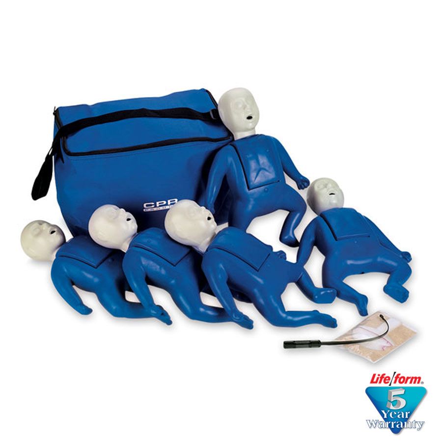 CPR Prompt Brand 5-Pack Infant Training Manikin