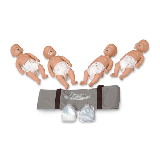 Simulaids Sani-Baby CPR Manikins - 4 Pack