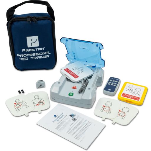 Prestan Professional AED Trainer Plus Kit w/remote and batteries