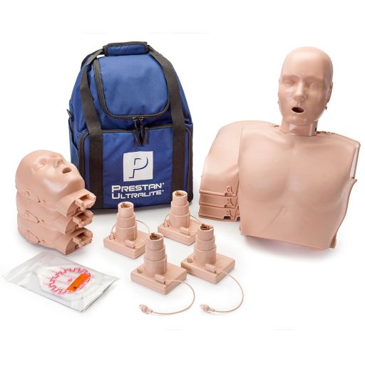 PRESTAN Ultralite Manikin with CPR Feedback, 4-Pack